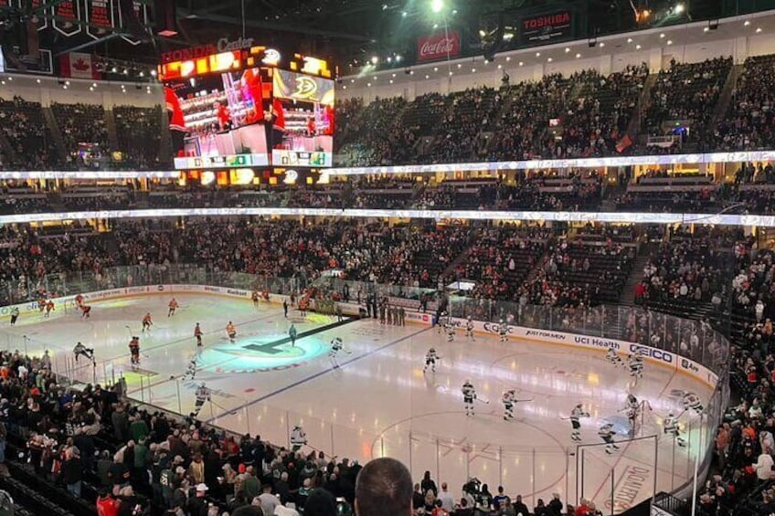 Anaheim Ducks Ice Hockey Game at Honda Center