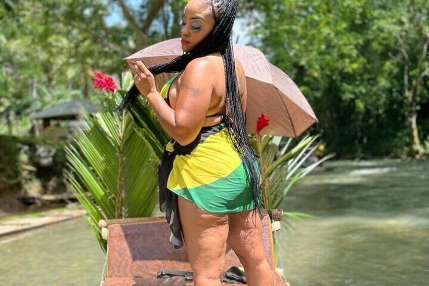 Montego Bay Bamboo Rafting with Limestone Full Body Massage