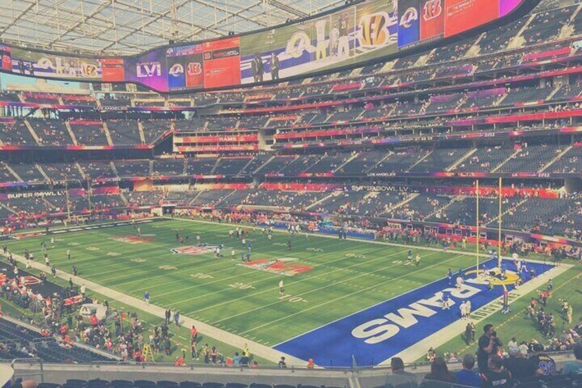 Los Angeles Rams Football Game at SoFi Stadium