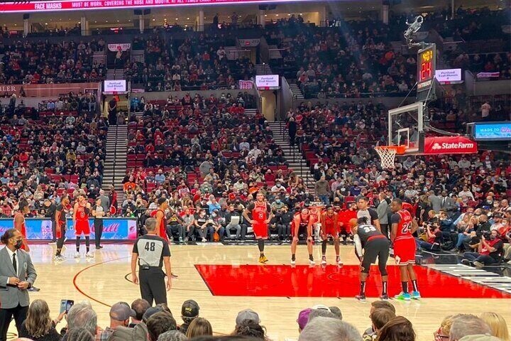 Portland Trail Blazers Basketball Game at Moda Center
