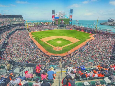 San Francisco Giants Baseballspiel im Oracle Park