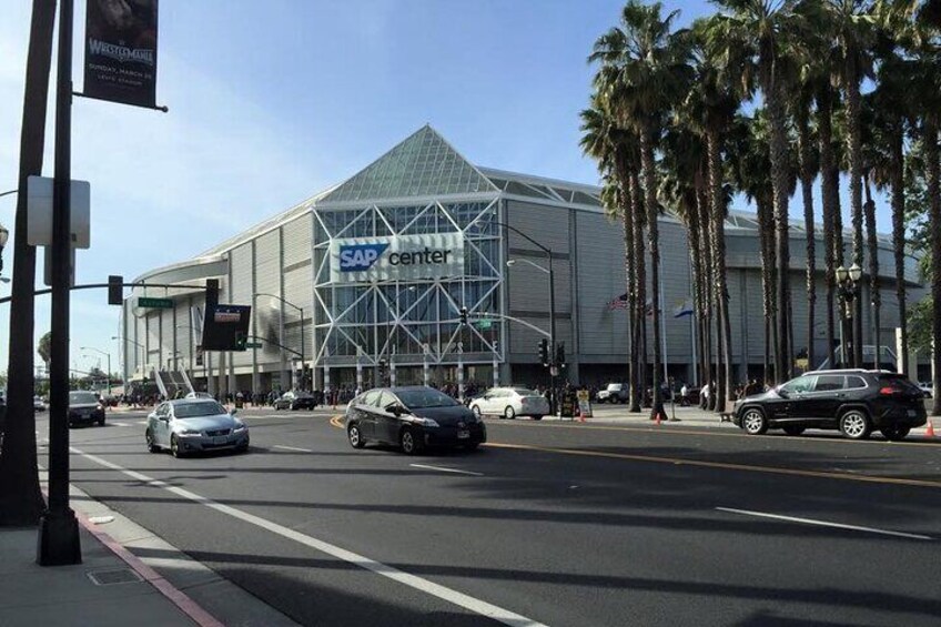 San Jose Sharks Ice Hockey Game at SAP Center