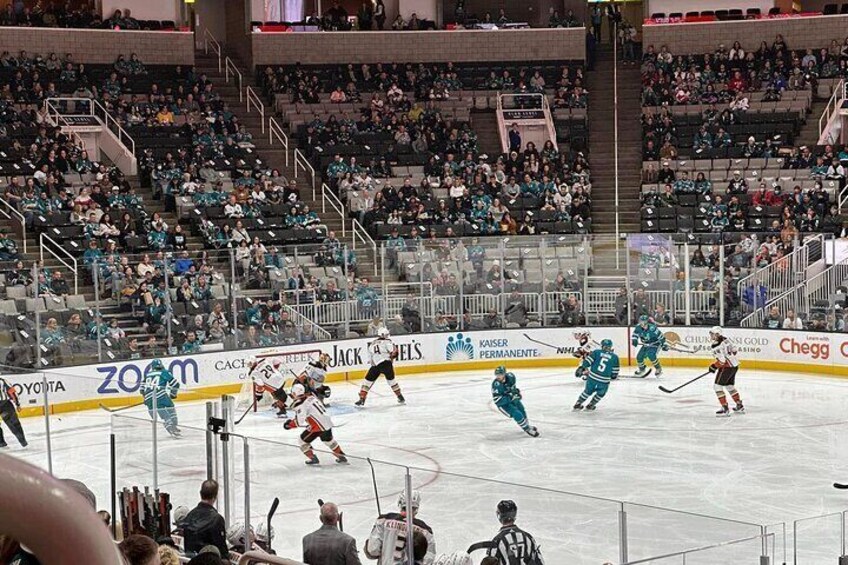 San Jose Sharks Ice Hockey Game at SAP Center