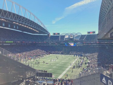 Seattle Seahawks voetbalwedstrijd op Lumen Field