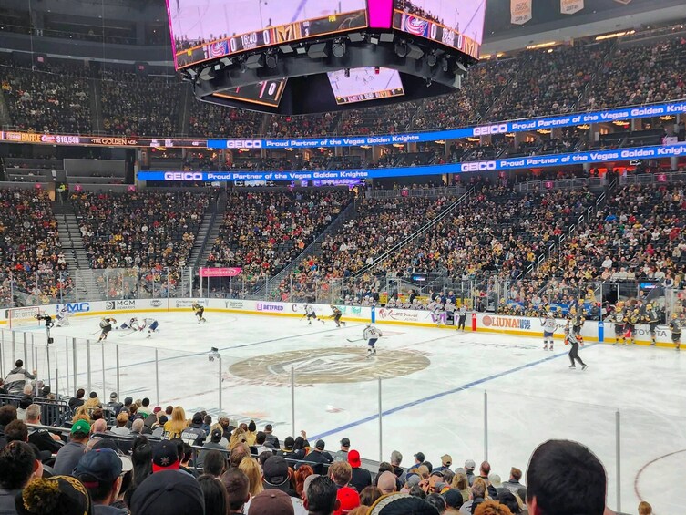 Vegas Golden Knights Ice Hockey Game at T-Mobile Arena