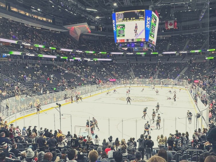 Vegas Golden Knights Ice Hockey Game at T-Mobile Arena