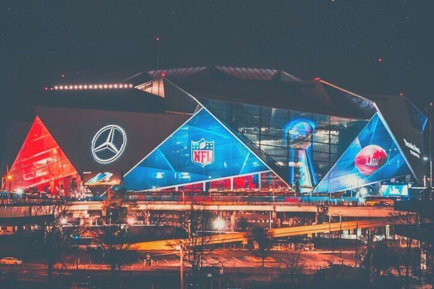 Atlanta Falcons Football Game at Mercedes Benz Stadium