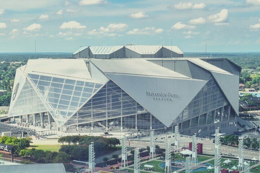 Atlanta Falcons Football Game at Mercedes Benz Stadium