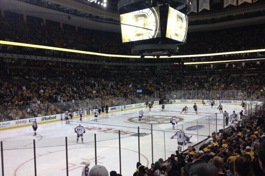 Boston Bruins Ice Hockey Game at TD Garden