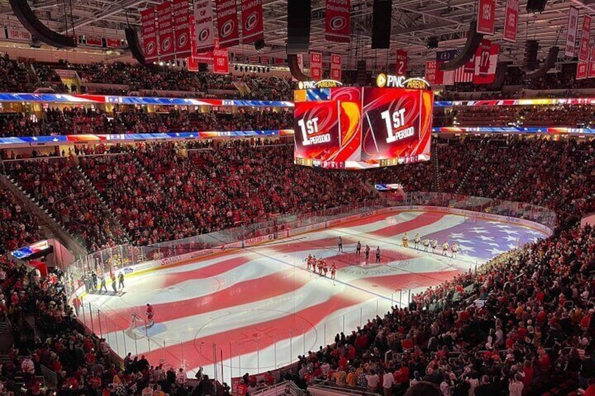 Carolina Hurricanes Ice Hockey Game at PNC Arena