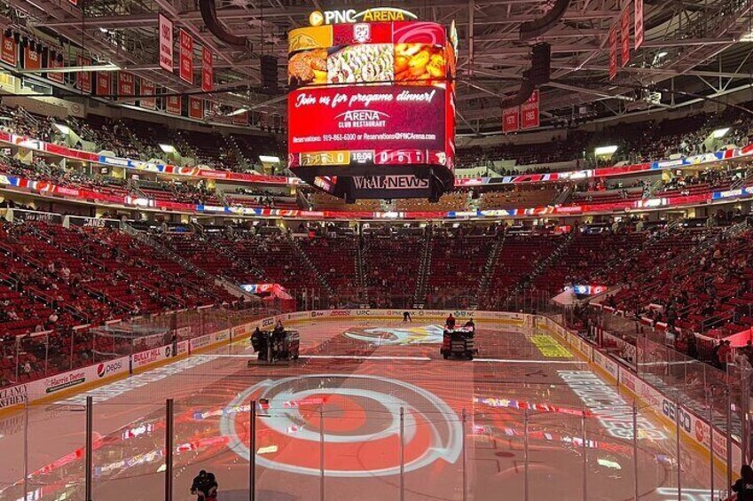 Carolina Hurricanes Ice Hockey Game at PNC Arena