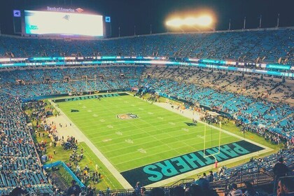 Footballspiel der Carolina Panthers im Bank of America Stadium