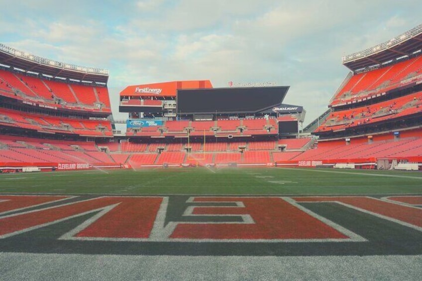 Cleveland Browns Football Game at Cleveland Browns Stadium