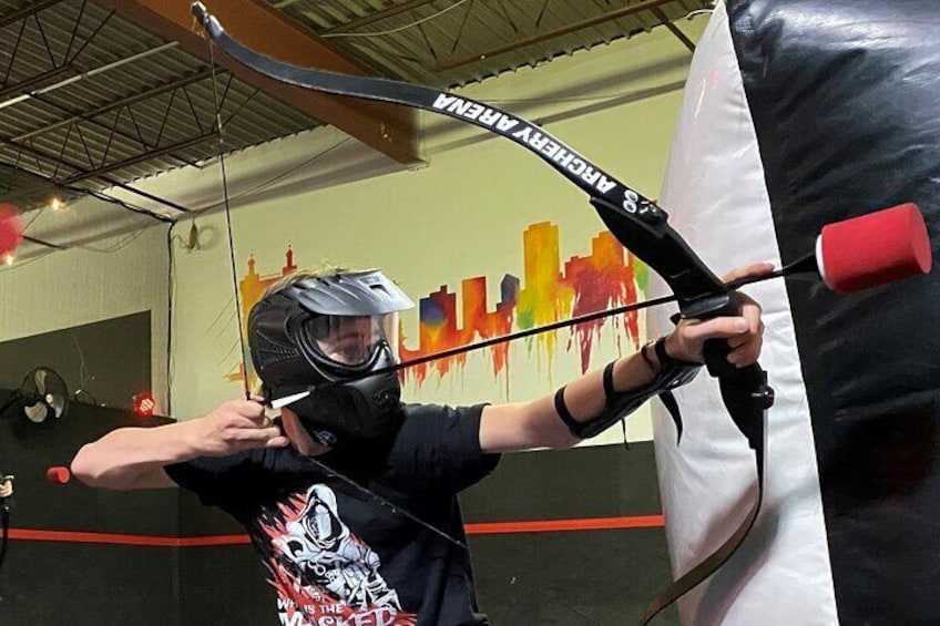 60 Minute Indoor Experience in Archery Dodgeball