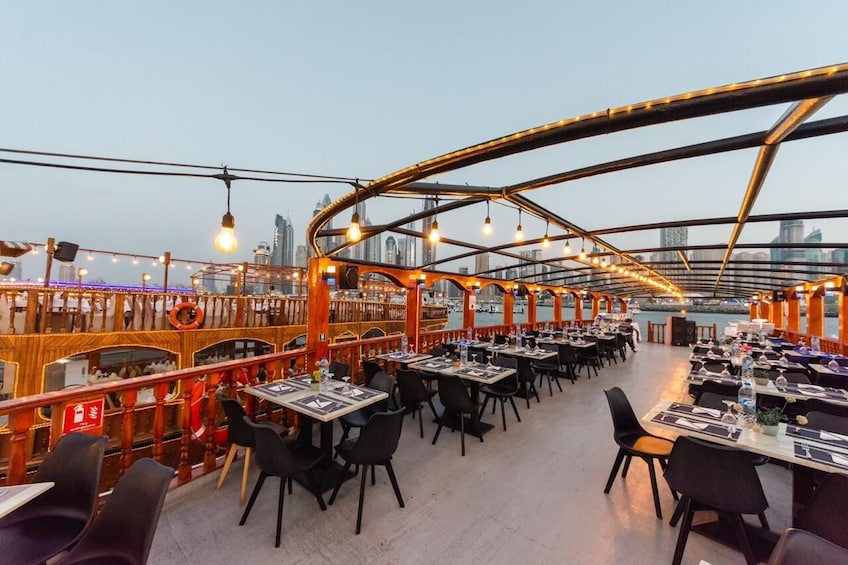 New Dubai Dinner Cruise - See the Famous location of Al-Seef