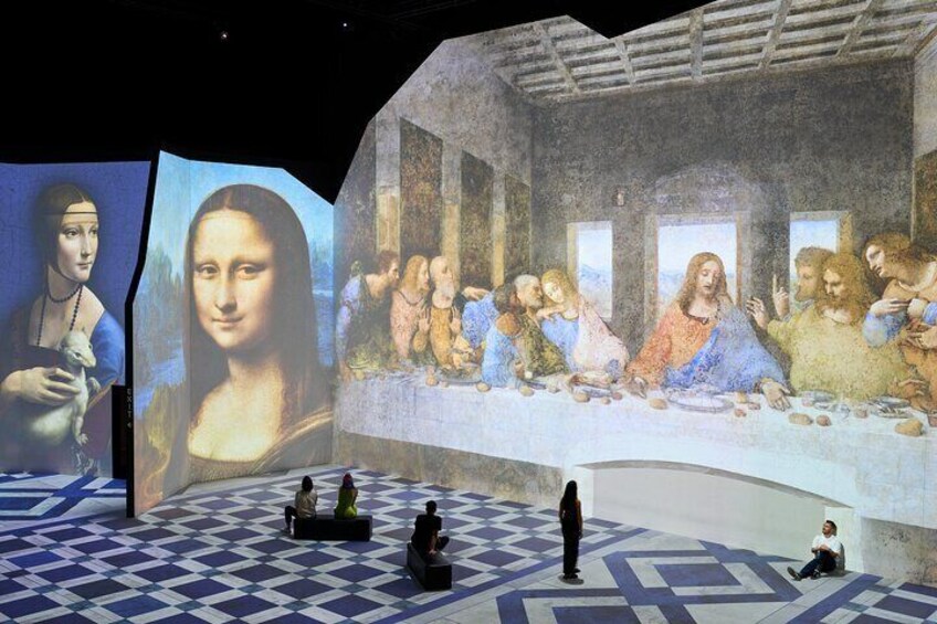 Ticket to Leonardo Da Vinci Experience At The Lume Melbourne