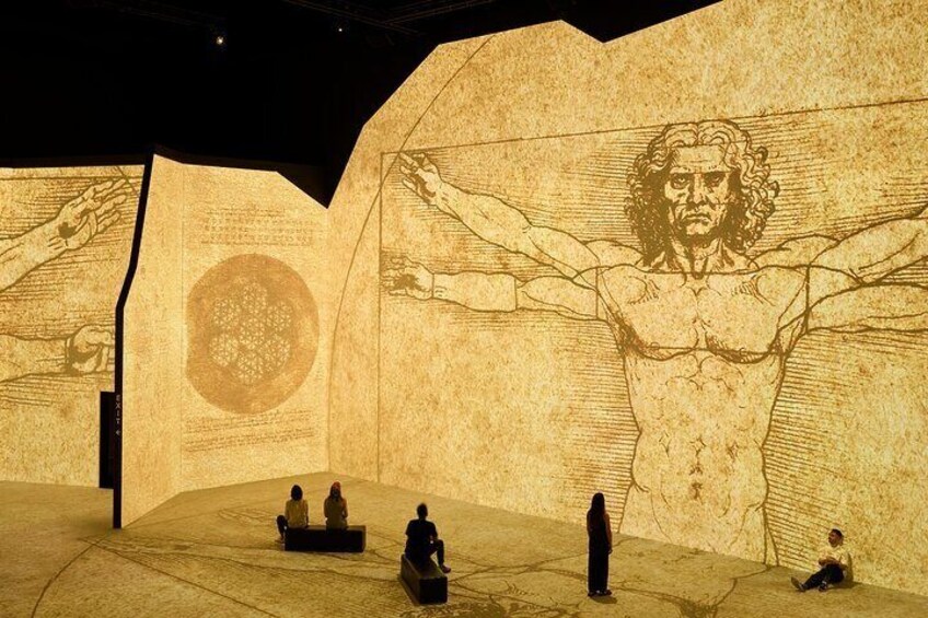 Ticket to Leonardo Da Vinci Experience At The Lume Melbourne