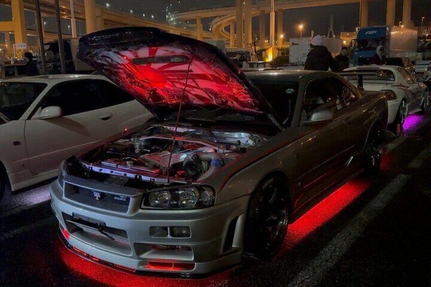 Japanese Car Meet JDM Culture Tour in Daikoku