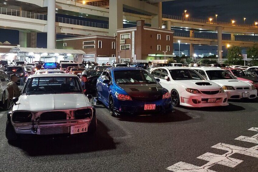 Japanese Car Meet JDM Culture Tour in Daikoku