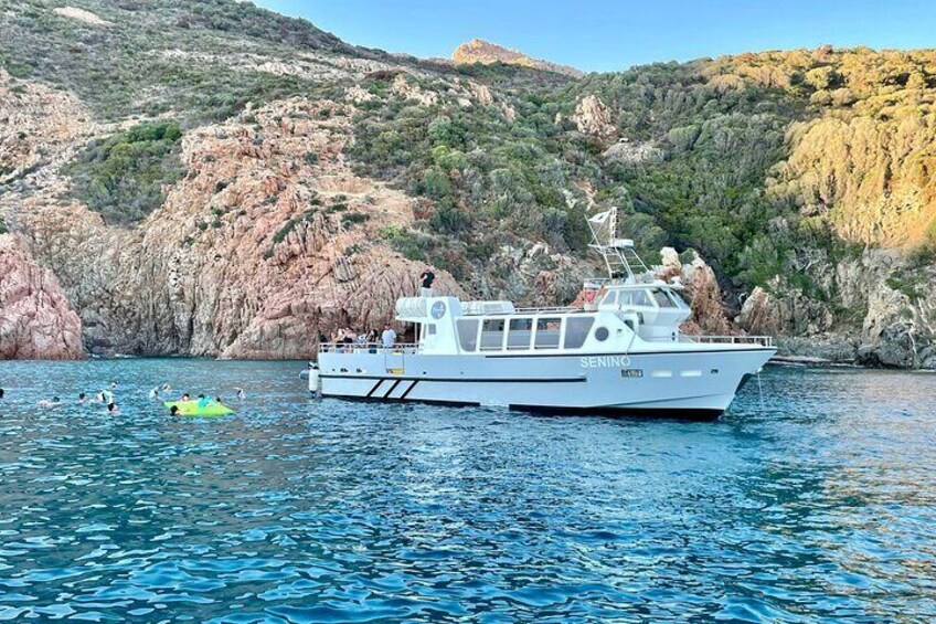 Cruise of Sagone and Cargèse Scandola Calanques Piana Girolata
