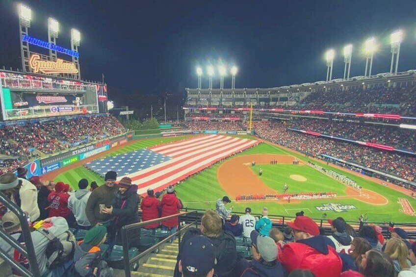 Cleveland Guardians Baseball Game at Progressive Field