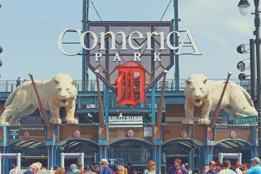 Detroit Tigers Baseball Game at Comerica Park