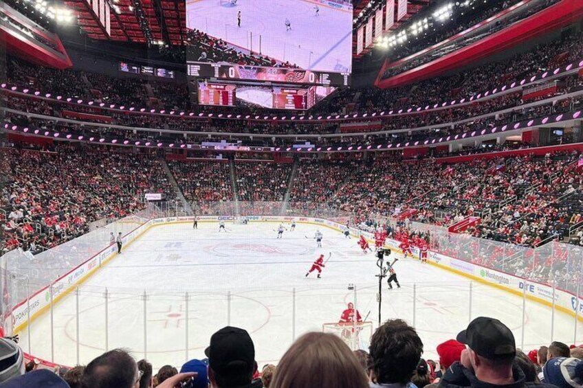 Detroit Red Wings Ice Hockey Game at Little Caesars Arena