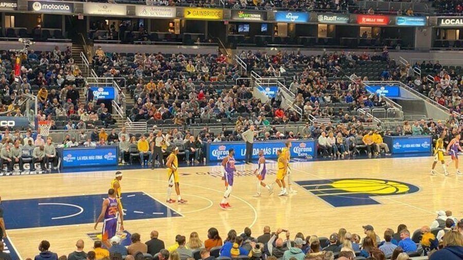 Indiana Pacers Basketball Game at Gainbridge Fieldhouse