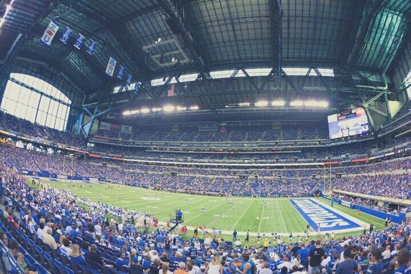 Indianapolis Colts Football Game at Lucas Oil Stadium