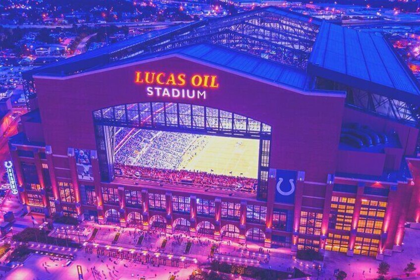 Indianapolis Colts Football Game at Lucas Oil Stadium