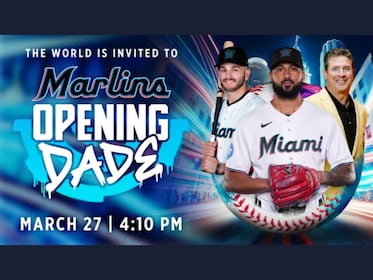 Miami Marlins basebollmatch på LoanDepot Park