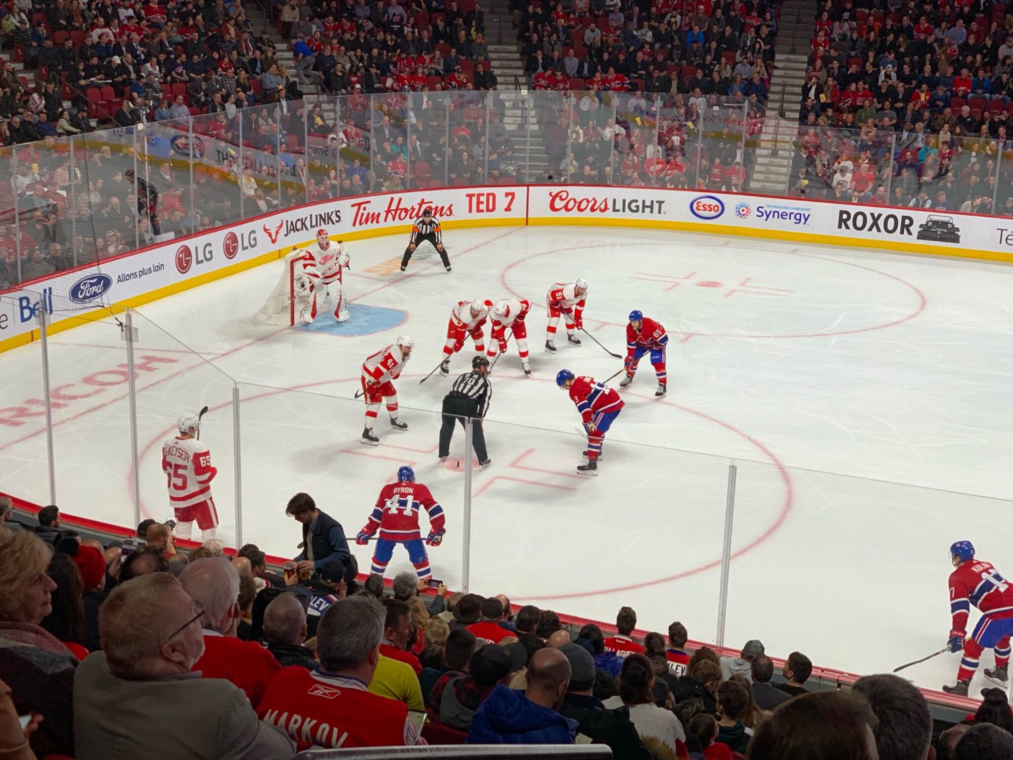 Montreal Canadiens Ice Hockey Game at Bell Centre