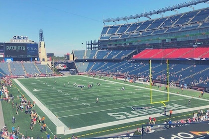 Match de football des New England Patriots au Gillette Stadium