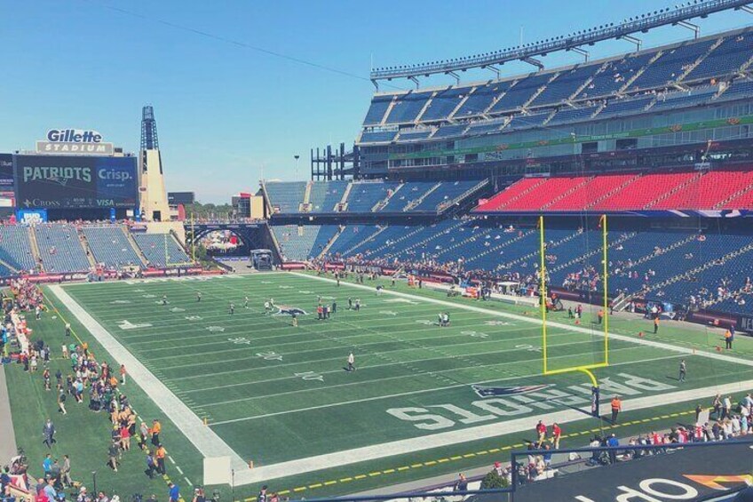 New England Patriots Football Game at Gillette Stadium