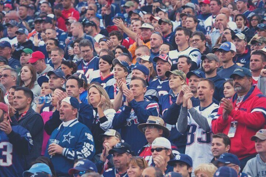 New England Patriots Football Game at Gillette Stadium