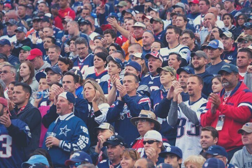 New England Patriots Football Game at Gillette Stadium