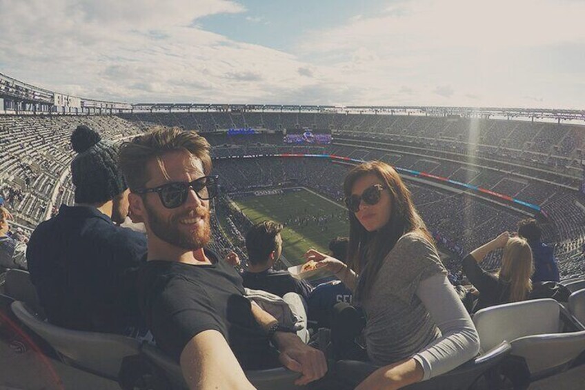 New York Giants Football Game at Metlife Stadium