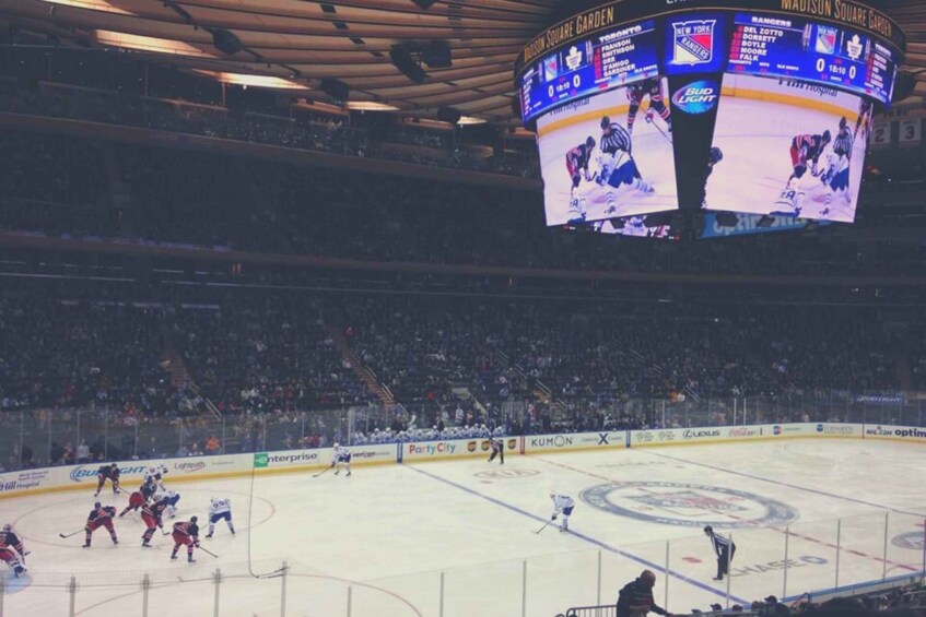 New York Rangers Ice Hockey Game at Madison Square Garden