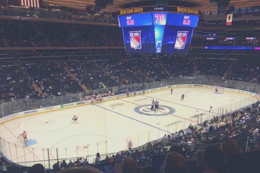 New York Rangers Ice Hockey Game at Madison Square Garden