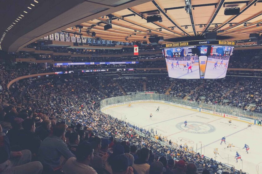 New York Rangers Ice Hockey Game at Madison Square Garden