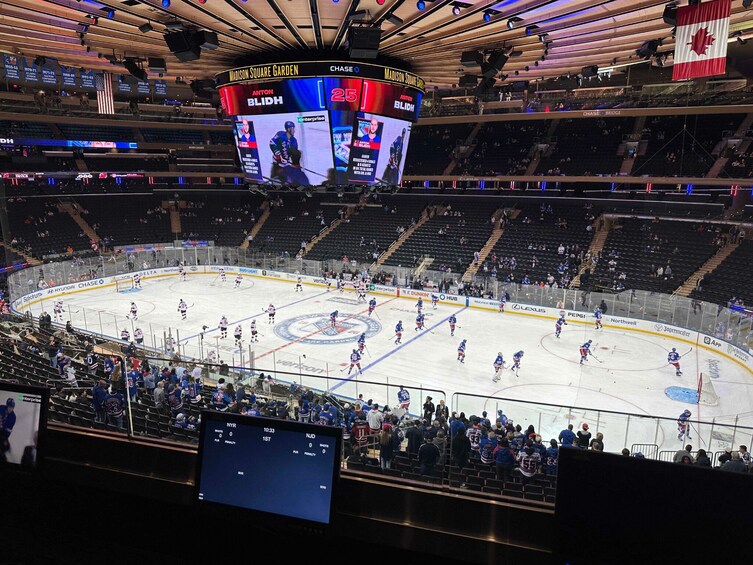 New York Rangers Ice Hockey Game at Madison Square Garden