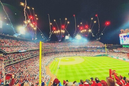 Partido de béisbol de los Philadelphia Phillies en el Citizens Bank Park