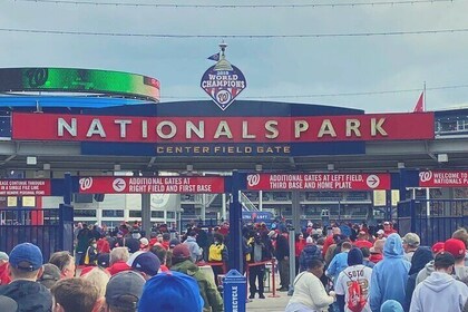 Washington Nationals Honkbalwedstrijd in Nationals Park