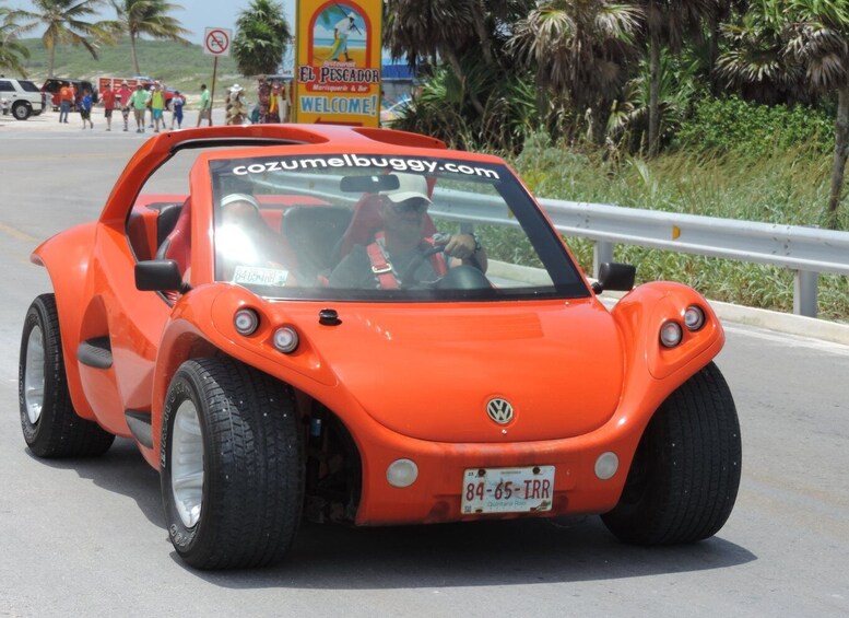 Picture 1 for Activity Cozumel: Historical Driving Tour by VW Buggy with Snorkeling