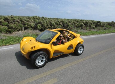 Cozumel: Historische Fahrt mit dem VW-Buggy und Schnorcheln