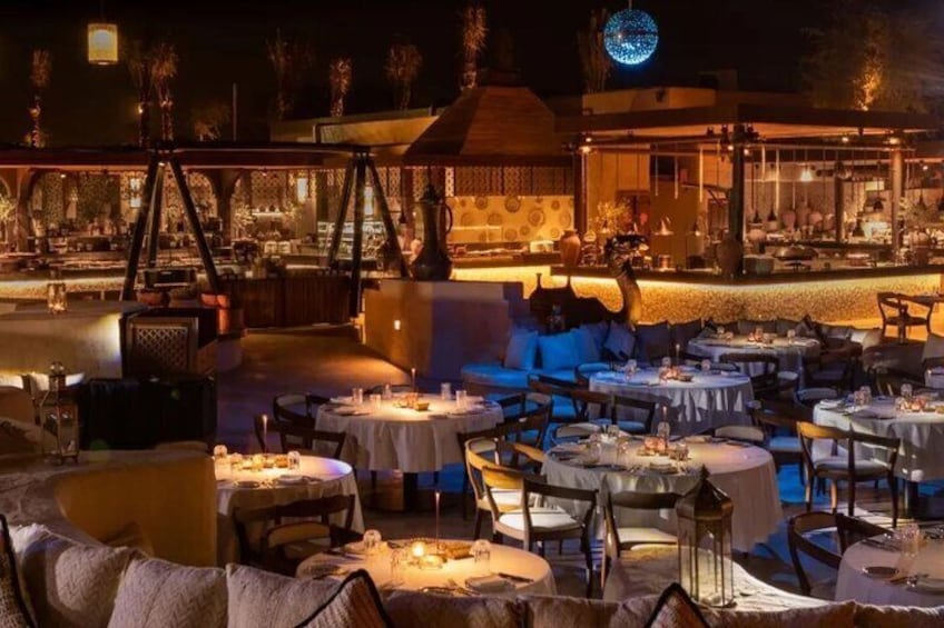 Dinner At Al Hadheerah Bab Al Shams