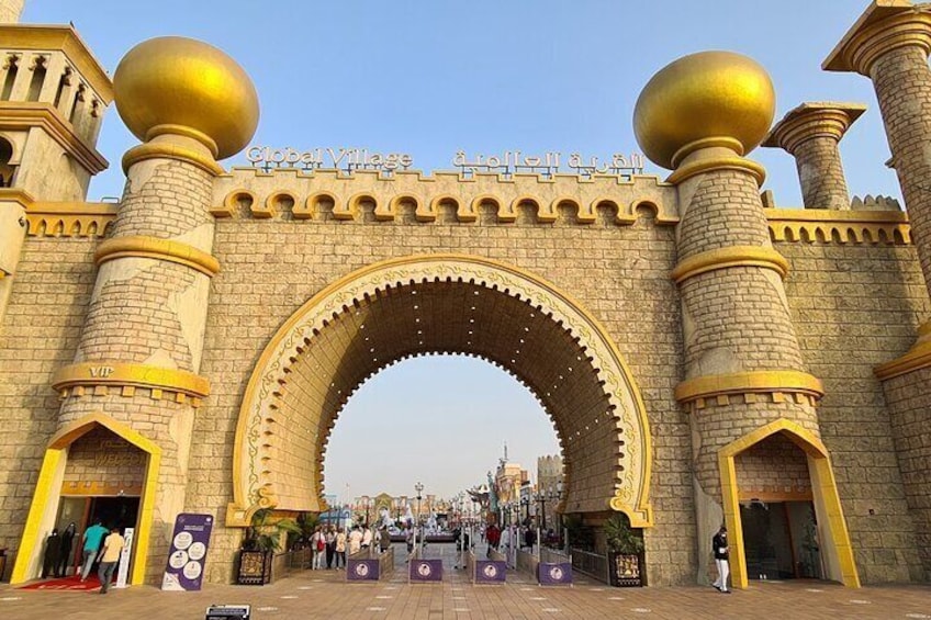 Global Village entry tickets with transfer option