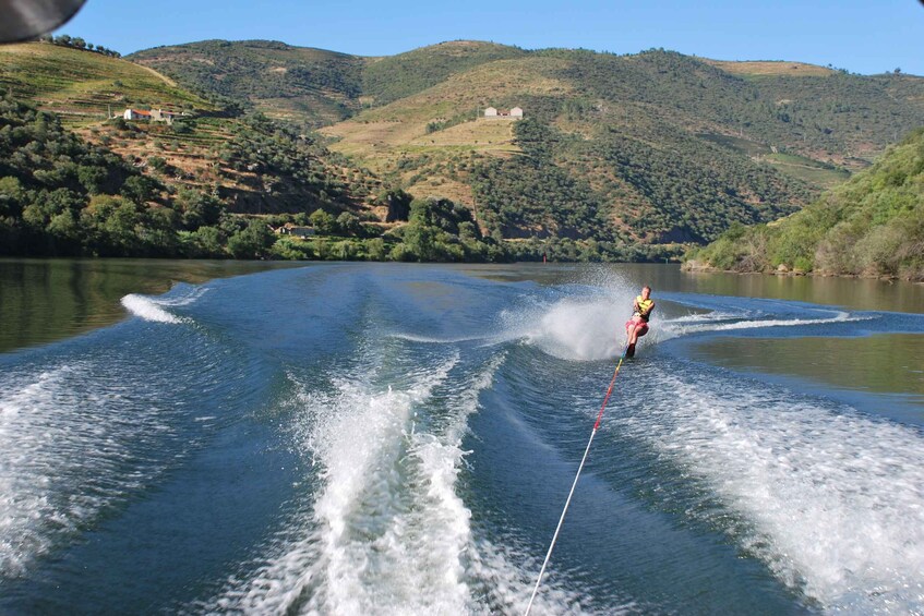 Picture 4 for Activity Pinhão: River Douro Speedboat Tour with Water Sports