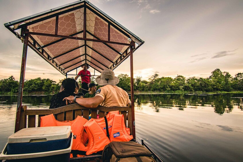 Picture 1 for Activity Siem Reap: Angkor Sunset Tour by Jeep with Boat Ride