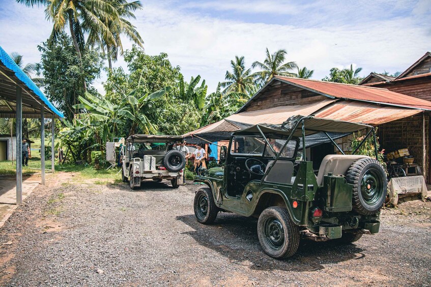 Picture 2 for Activity Siem Reap: Angkor Sunset Tour by Jeep with Boat Ride